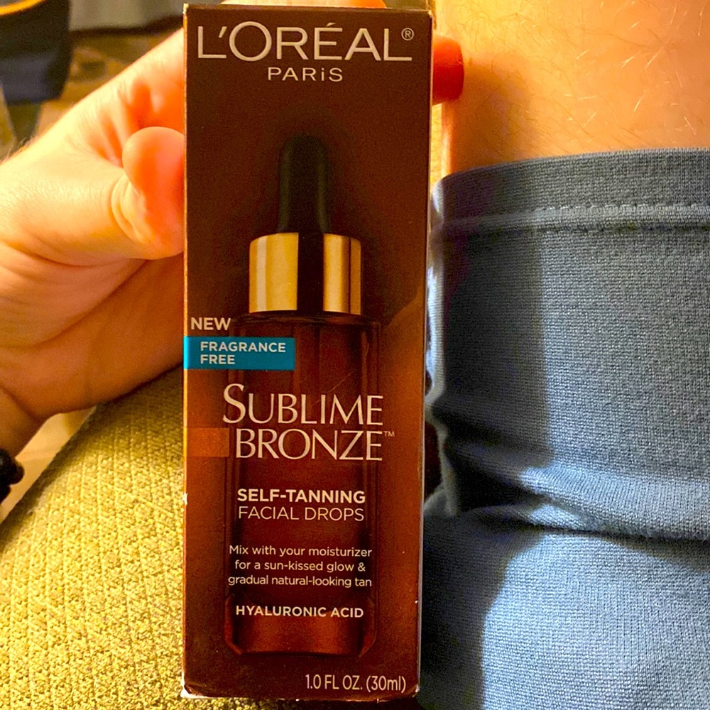 L’Oréal sublime bronze. Self-tanning facial drops